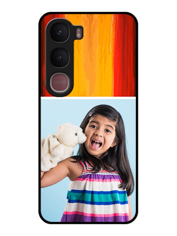 Custom Vivo Y31 5G Custom Glass Phone Case - Multi Color Design