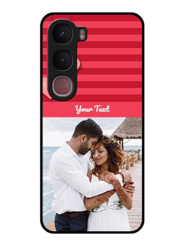 Custom Vivo Y31 5G Custom Glass Phone Case - Valentines Day Design