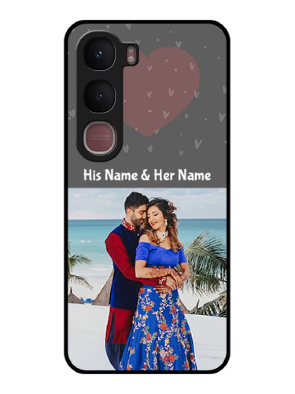 Custom Vivo Y31 5G Custom Glass Phone Case - Buy Love Design With Photo Online