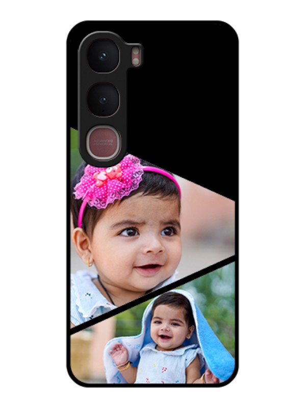 Custom Vivo Y31 5G Custom Glass Phone Case - Semi Cut Design