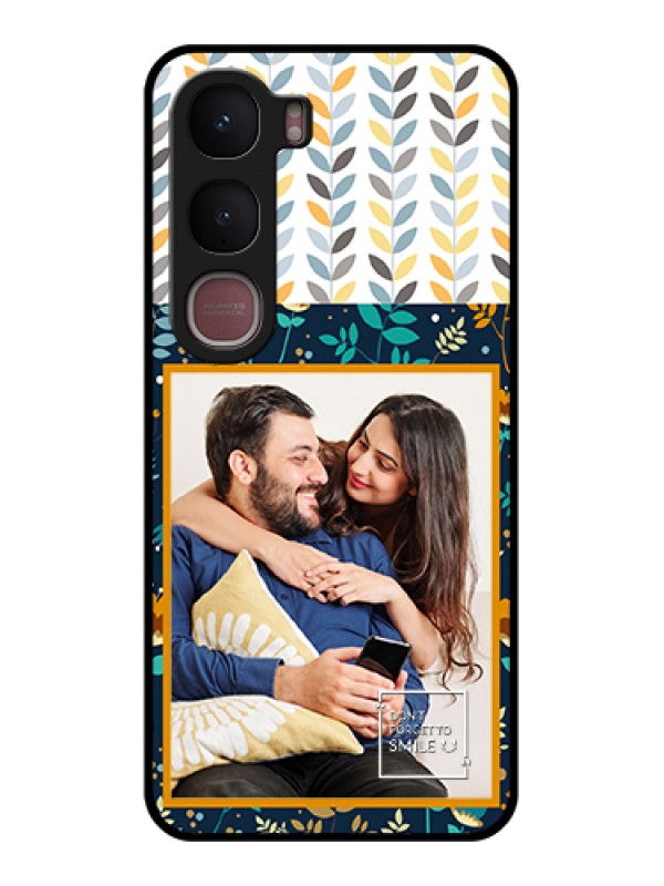 Custom Vivo Y31 5G Custom Glass Phone Case - Pattern Design