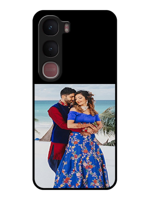 Custom Vivo Y31 5G Custom Glass Phone Case - Upload Full Picture With Custom Color Design