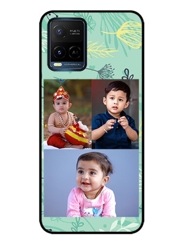 Custom Vivo Y33s Photo Printing on Glass Case - Forever Family Design