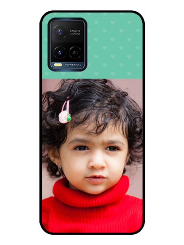 Custom Vivo Y33T Custom Glass Phone Case - Lovers Picture Design