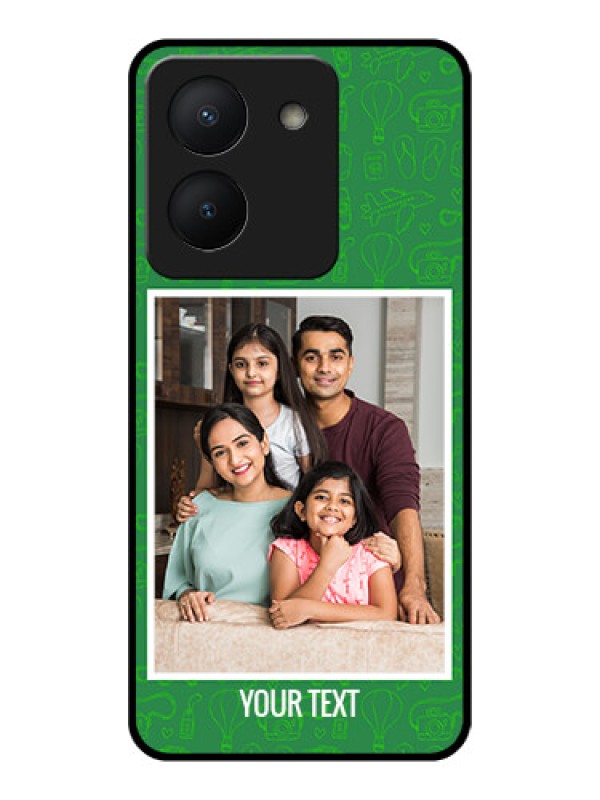 Custom Vivo Y36 Personalized Glass Phone Case - Picture Upload Design