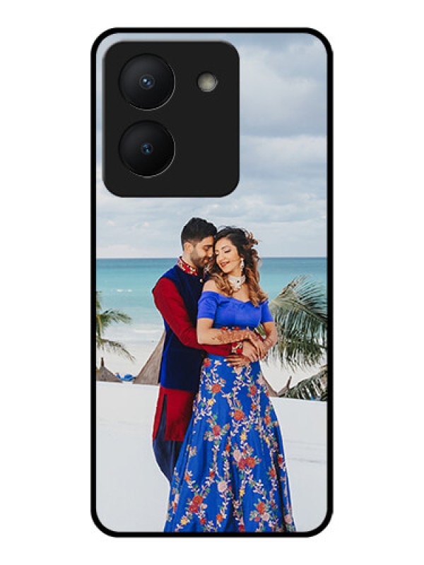 Custom Vivo Y36 Photo Printing on Glass Case - Upload Full Picture Design