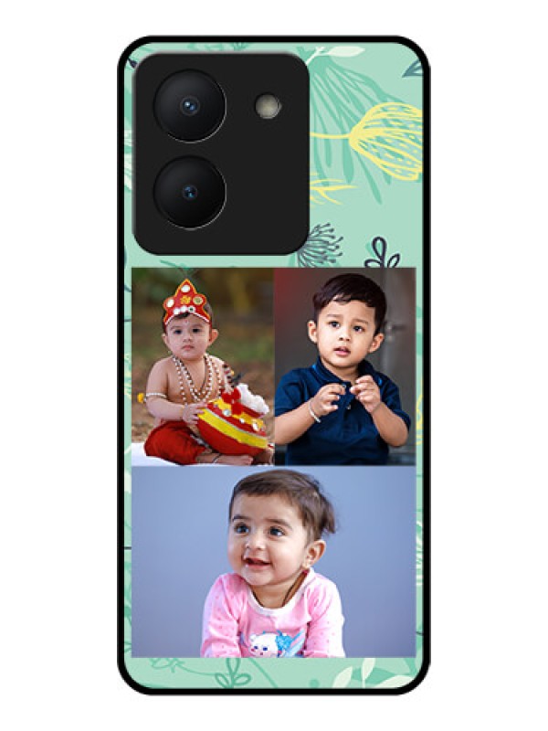 Custom Vivo Y36 Photo Printing on Glass Case - Forever Family Design