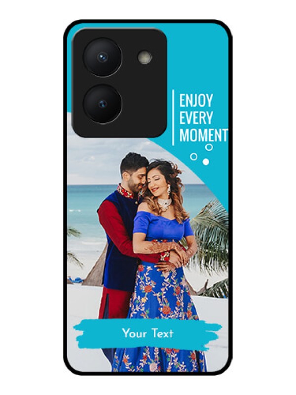 Custom Vivo Y36 Custom Glass Mobile Case - Happy Moment Design