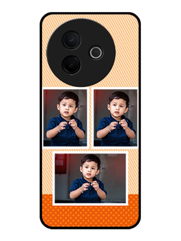 Custom Vivo Y39 5G Custom Glass Phone Case - Bulk Photos Upload Design