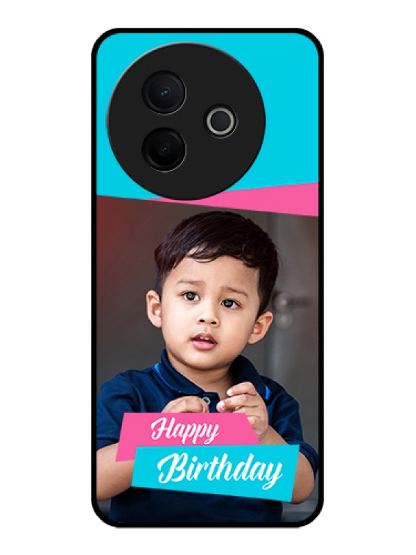 Custom Vivo Y39 5G Custom Glass Phone Case - Image Holder With 2 Color Design