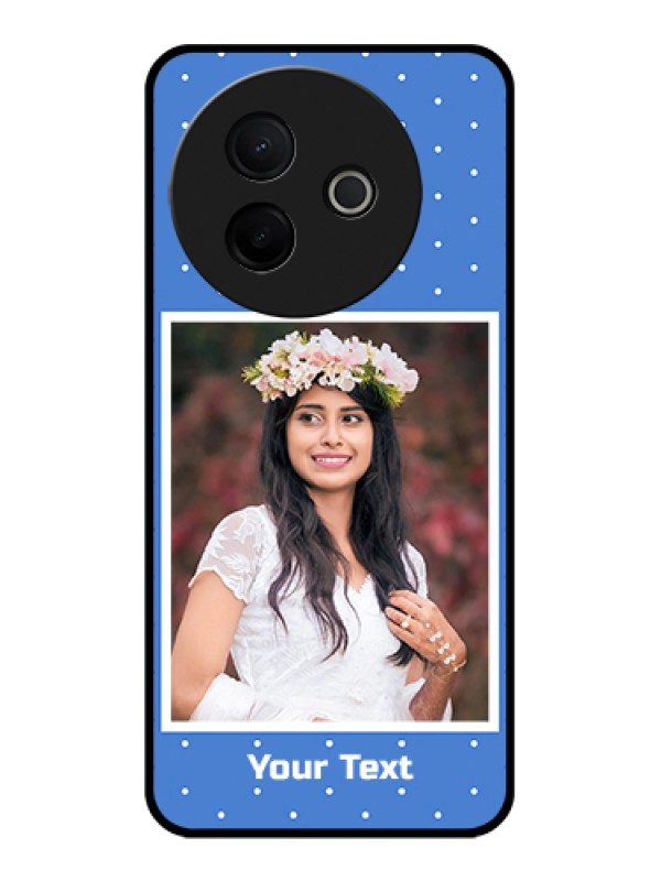 Custom Vivo Y39 5G Custom Glass Phone Case - Polka Dots Design