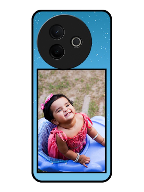 Custom Vivo Y39 5G Custom Glass Phone Case - Wave Pattern Colorful Design