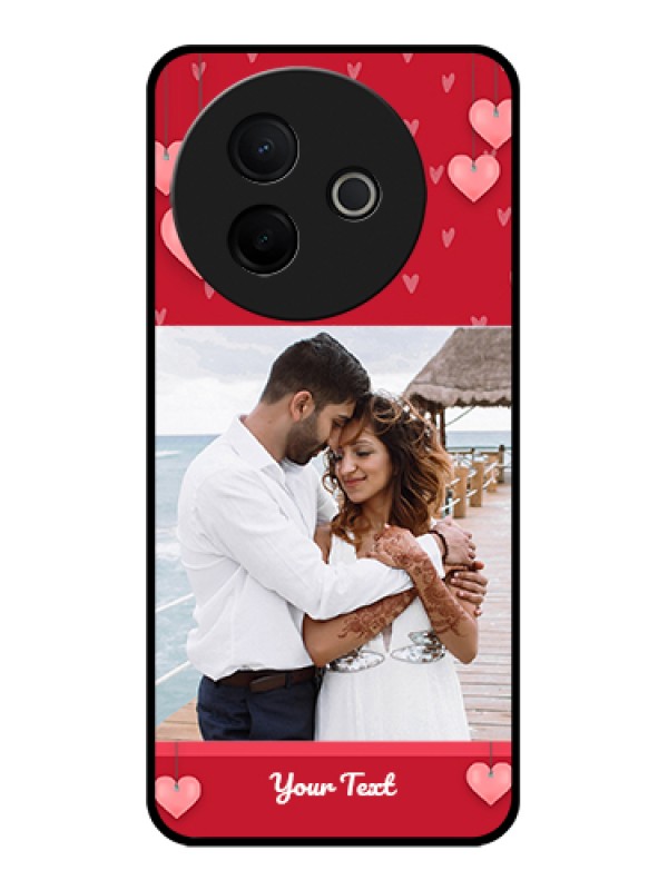 Custom Vivo Y39 5G Custom Glass Phone Case - Valentines Day Design