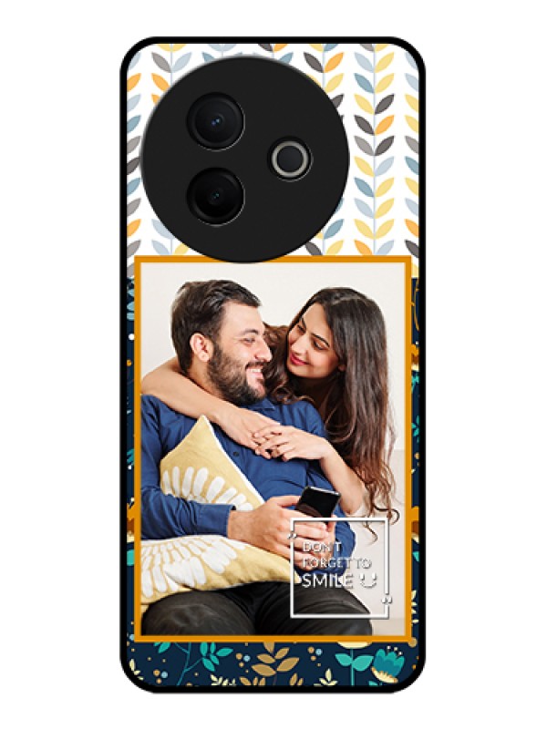 Custom Vivo Y39 5G Custom Glass Phone Case - Pattern Design