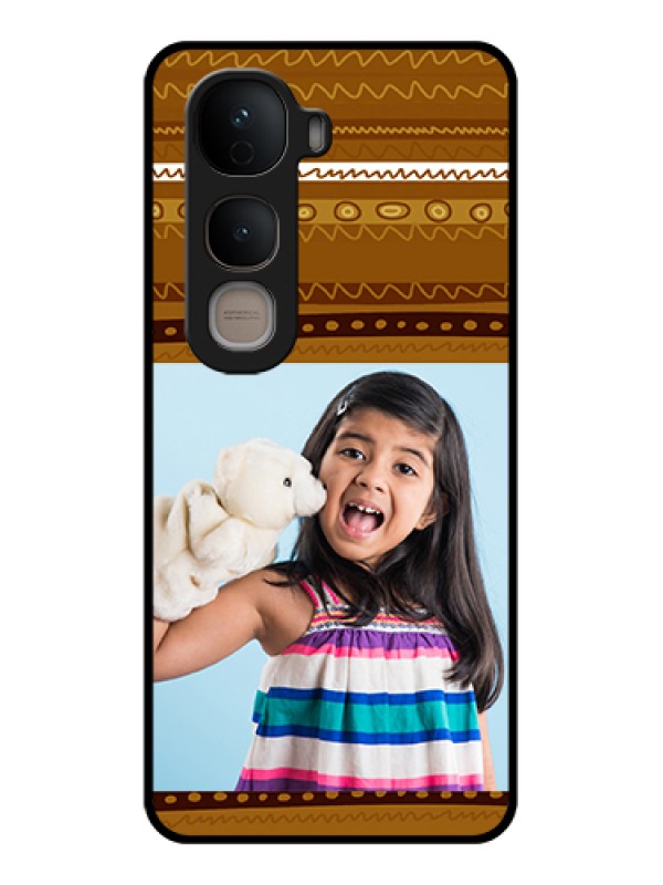 Custom Vivo Y400 5G Custom Glass Phone Case - Friends Picture Upload Design