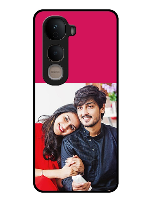 Custom Vivo Y400 5G Custom Glass Phone Case - Anniversary Cover Design
