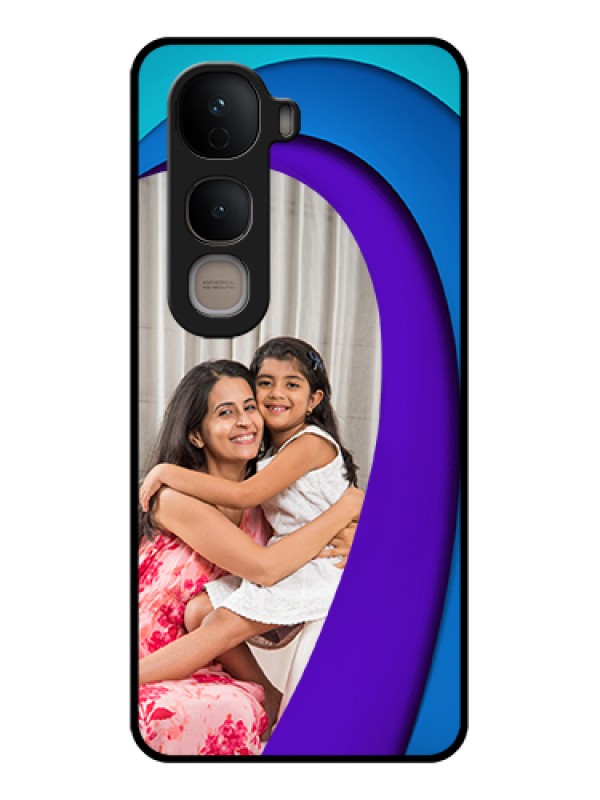 Custom Vivo Y400 5G Custom Glass Phone Case - Simple Pattern Design