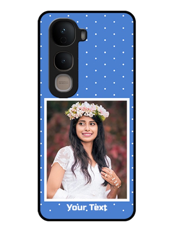 Custom Vivo Y400 5G Custom Glass Phone Case - Polka Dots Design