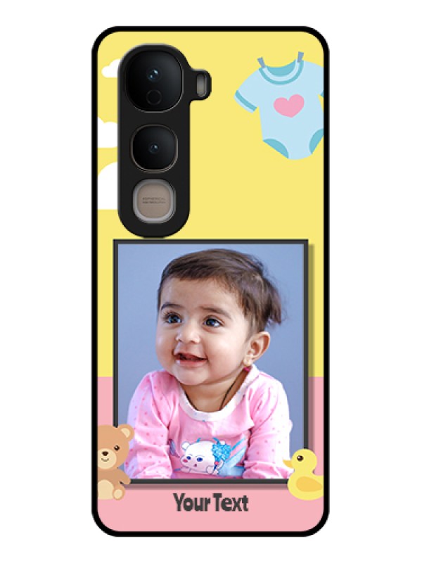 Custom Vivo Y400 5G Custom Glass Phone Case - Kids 2 Color Design