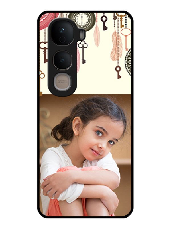 Custom Vivo Y400 5G Custom Glass Phone Case - Boho Style Design