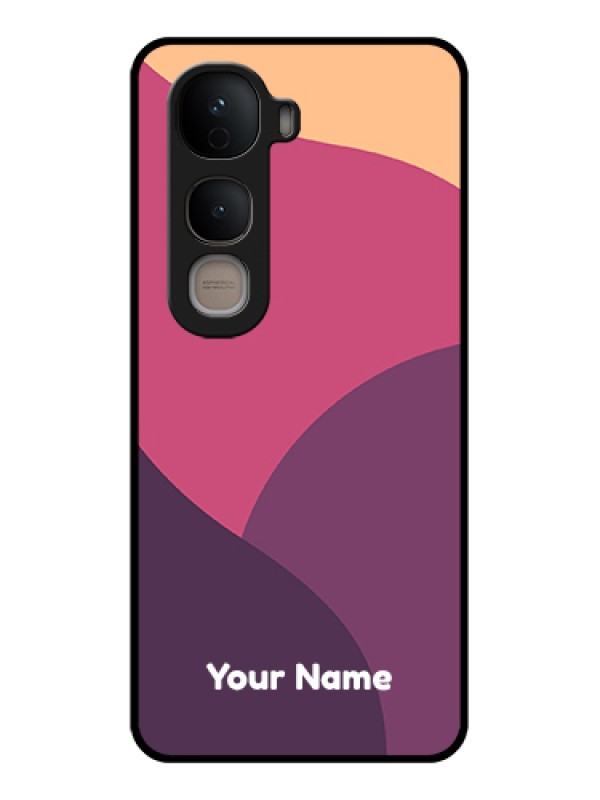 Custom Vivo Y400 5G Custom Glass Phone Case - Mixed Multi - Colour Abstract Art Design