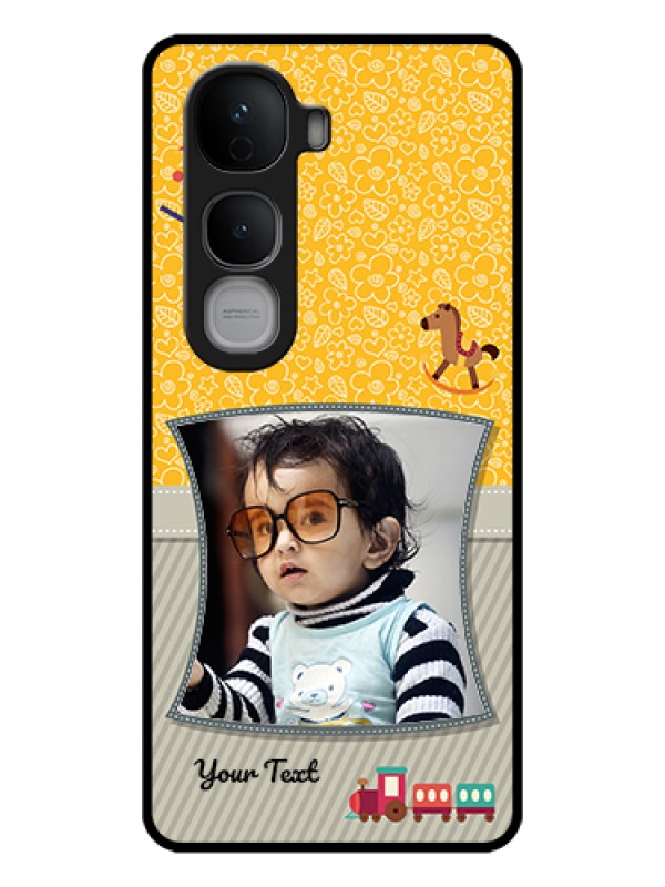 Custom Vivo Y400 Pro 5G Custom Glass Phone Case - Baby Picture Upload Design