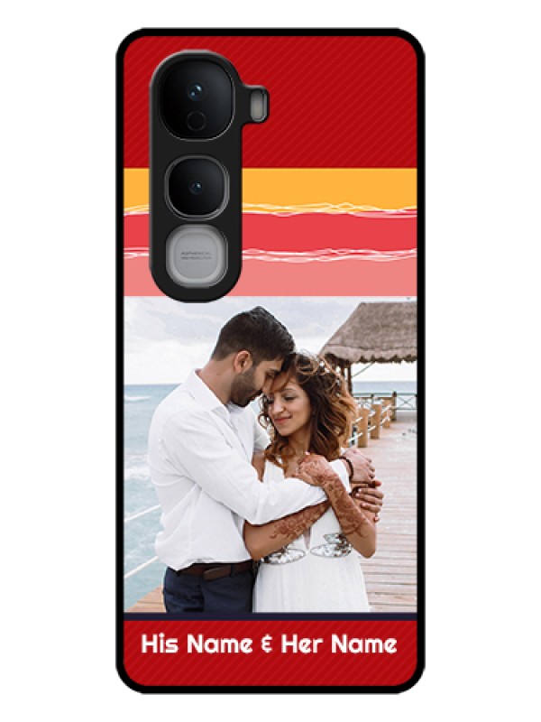 Custom Vivo Y400 Pro 5G Custom Glass Phone Case - Colorful Case Design