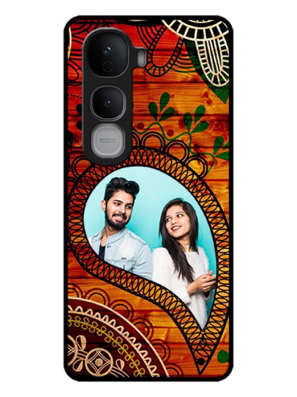 Custom Vivo Y400 Pro 5G Custom Glass Phone Case - Abstract Colorful Design