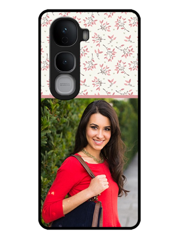 Custom Vivo Y400 Pro 5G Custom Glass Phone Case - Stunning Floral Design