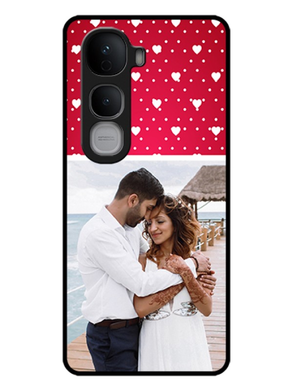 Custom Vivo Y400 Pro 5G Custom Glass Phone Case - Hearts Mobile Case Design