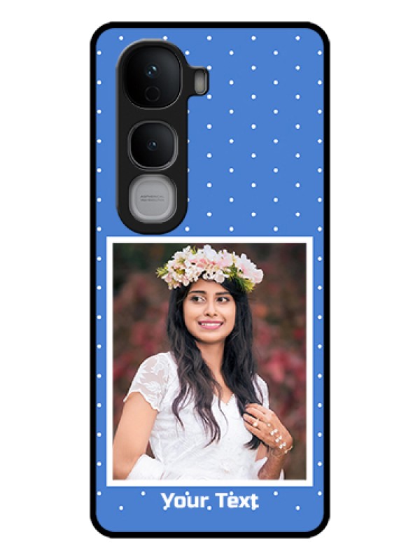 Custom Vivo Y400 Pro 5G Custom Glass Phone Case - Polka Dots Design