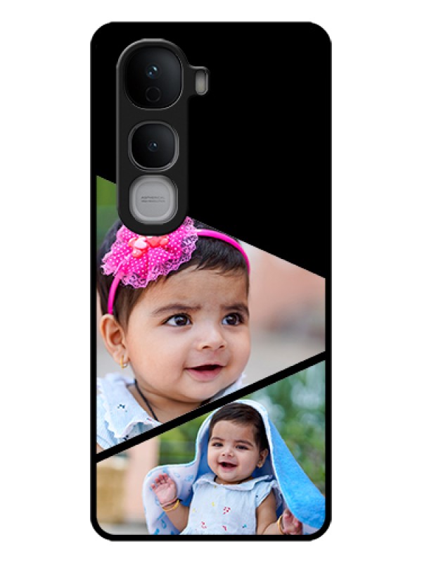Custom Vivo Y400 Pro 5G Custom Glass Phone Case - Semi Cut Design