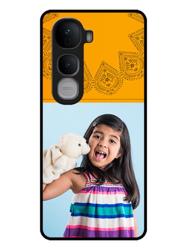 Custom Vivo Y400 Pro 5G Custom Glass Phone Case - Photo Wedding Design