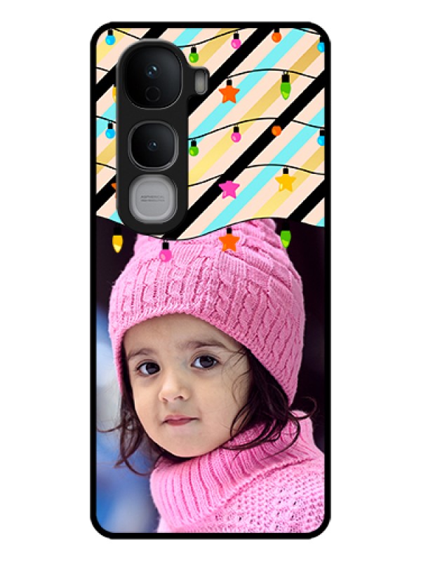 Custom Vivo Y400 Pro 5G Custom Glass Phone Case - Lights Hanging Design