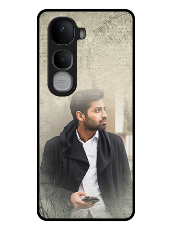Custom Vivo Y400 Pro 5G Custom Glass Phone Case - With Vintage Design