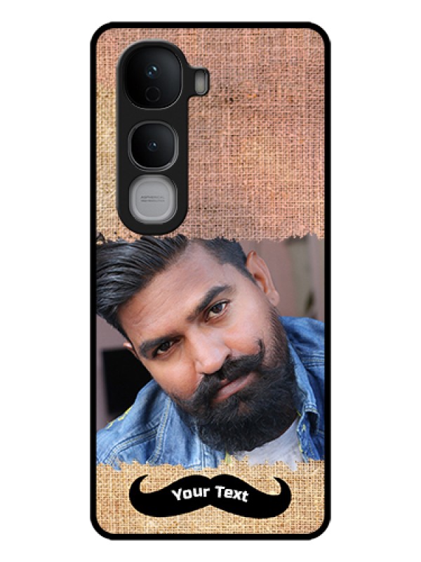 Custom Vivo Y400 Pro 5G Custom Glass Phone Case - With Texture Design