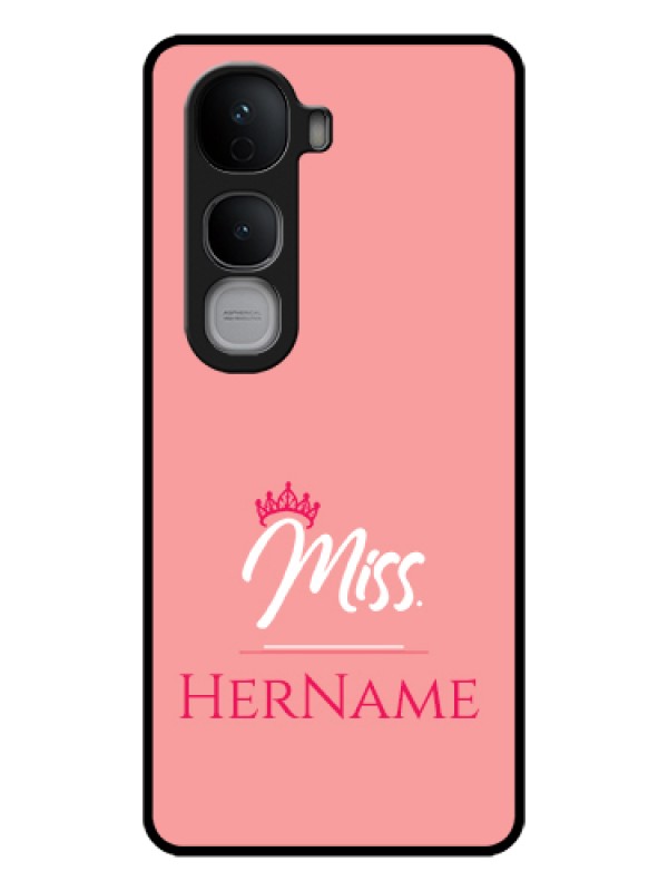 Custom Vivo Y400 Pro 5G Custom Glass Phone Case - Mrs With Name Design