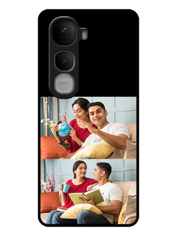 Custom Vivo Y400 Pro 5G Custom Glass Phone Case - 2 Images Design