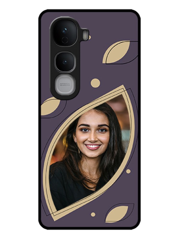Custom Vivo Y400 Pro 5G Custom Glass Phone Case - Falling Leaf Design