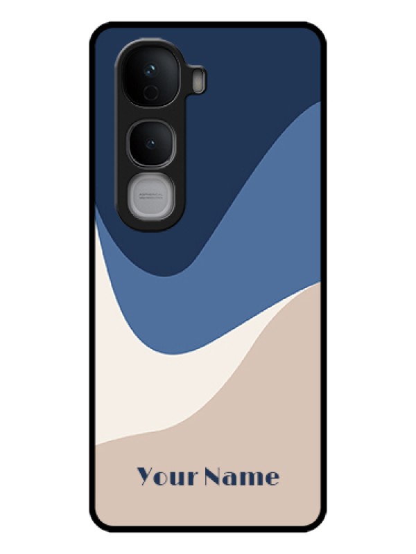 Custom Vivo Y400 Pro 5G Custom Glass Phone Case - Abstract Drip Art Design
