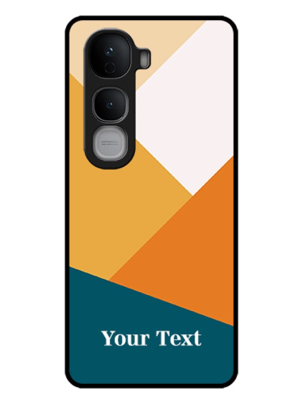 Custom Vivo Y400 Pro 5G Custom Glass Phone Case - Stacked Multi - Colour Design