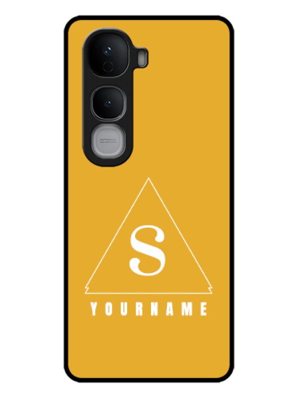 Custom Vivo Y400 Pro 5G Custom Glass Phone Case - Simple Triangle Design