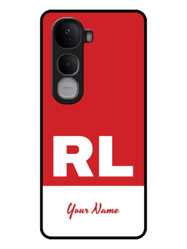 Custom Vivo Y400 Pro 5G Custom Glass Phone Case - Dual Tone Custom Text Design