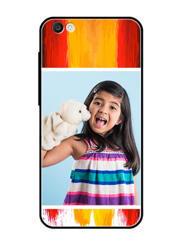 Custom Vivo Y55S Personalized Glass Phone Case  - Multi Color Design