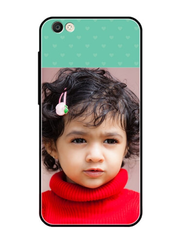 Custom Vivo Y55S Custom Glass Phone Case  - Lovers Picture Design