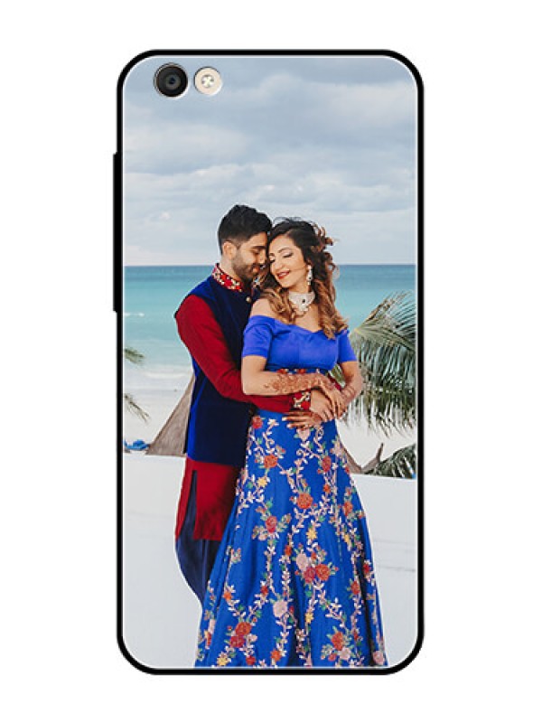 Custom Vivo Y55S Photo Printing on Glass Case  - Upload Full Picture Design