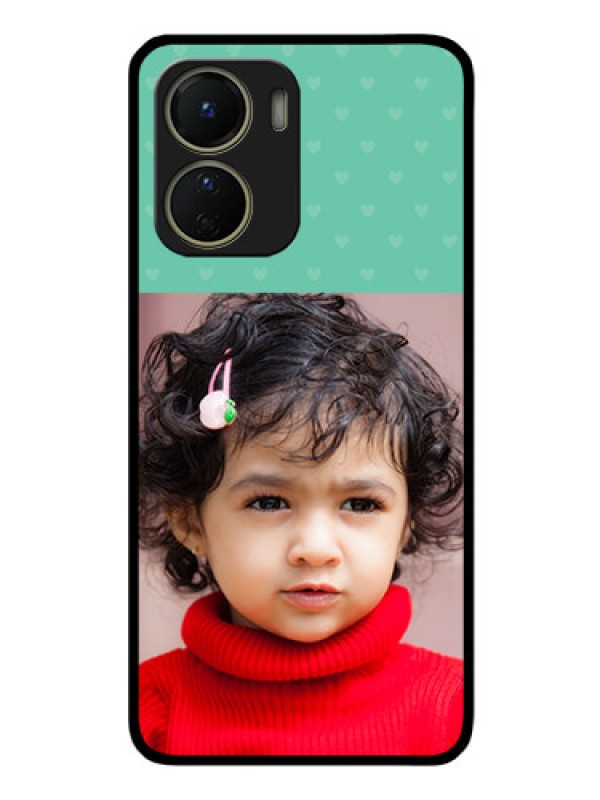 Custom Vivo Y56 5G Custom Glass Phone Case - Lovers Picture Design