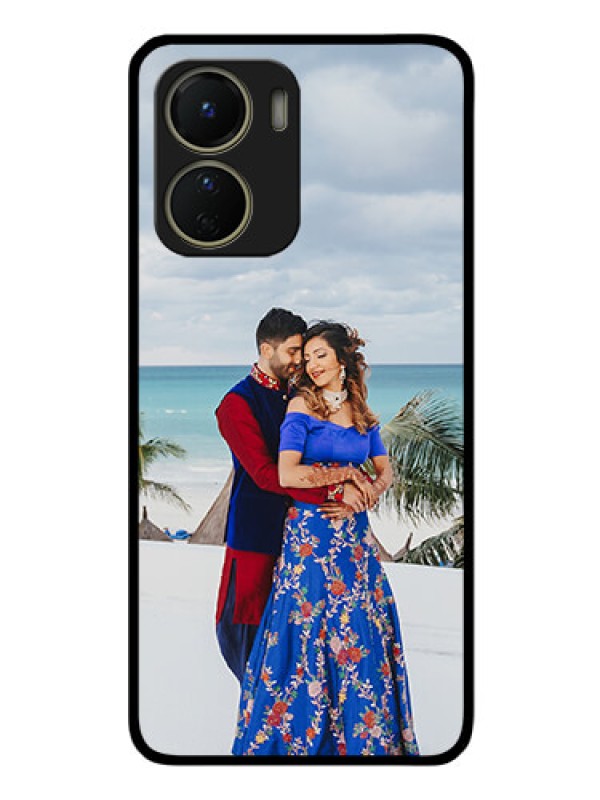 Custom Vivo Y56 5G Photo Printing on Glass Case - Upload Full Picture Design