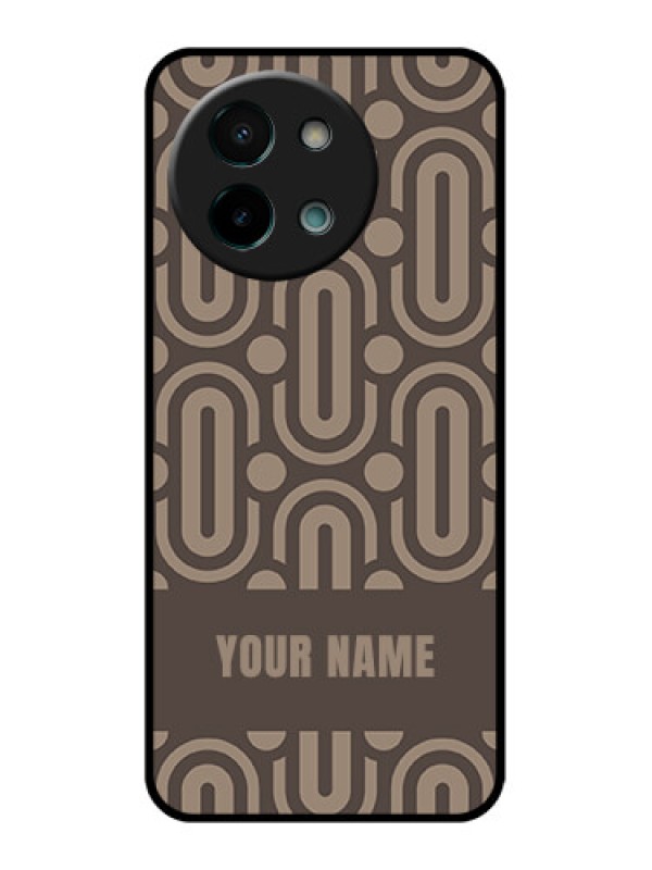 Custom Vivo Y58 5G Custom Glass Phone CaseCaptivating Zero Pattern Design
