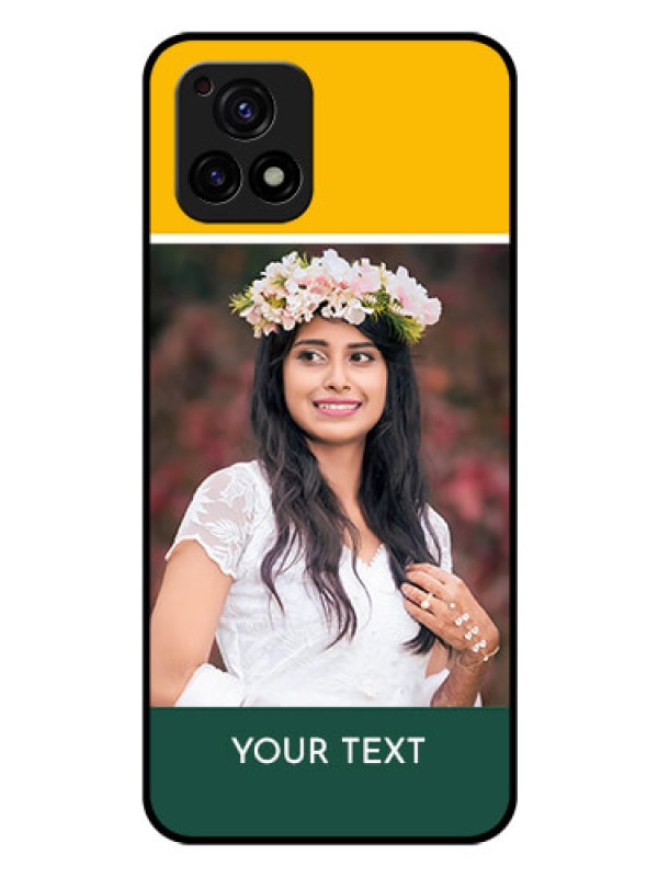 Custom Vivo Y72 5G Photo Printing on Glass Case - Love You Design